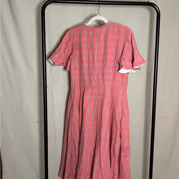 Son de Flor Pink Checkered Dress - Picture 2 of 3